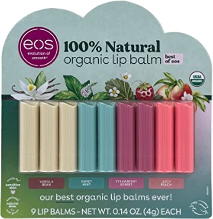 eos Best of eos Lip Balm, 9 Sticks