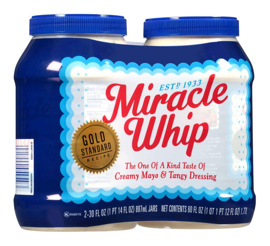 Kraft Miracle Whip, 2 ct./30 oz.