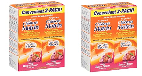 Childrens Motrin, Original Berry Flavor, 4 x 4 fl Oz (4 pack)