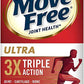 Schiff Move Free Ultra Triple-Action Tablets (75 Count) (Pack of 6)