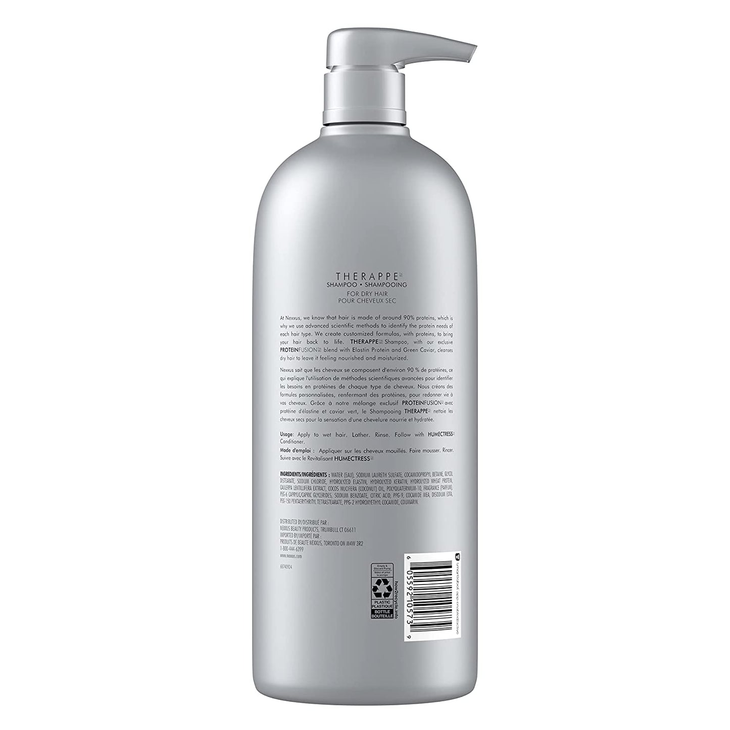 Nexxus Shampoo Therappe Moisturizing, 33.8 oz