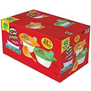 Pringles Original Flavor Snack Stacks, 48 ct.