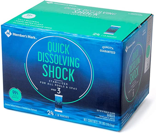 Member's Mark Quick Dissolving Shock Stabilizer (1 lb, 24 ct.)