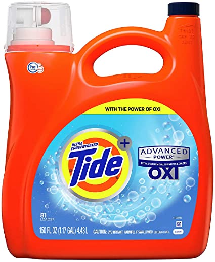 Tide Ultra-Concentrated Advanced Power Plus Bleach Alternative Liquid Laundry Detergent 4.43 L/150 Fl. Oz - 81 Loads