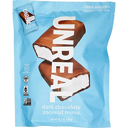 Unreal Dark Chocolate Coconut Mini Bars 15.3 OZ