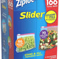 Ziploc Slider Storage Bags 166 Count Variety Pack: Quart (96 ct.), Gallon (70 ct.)